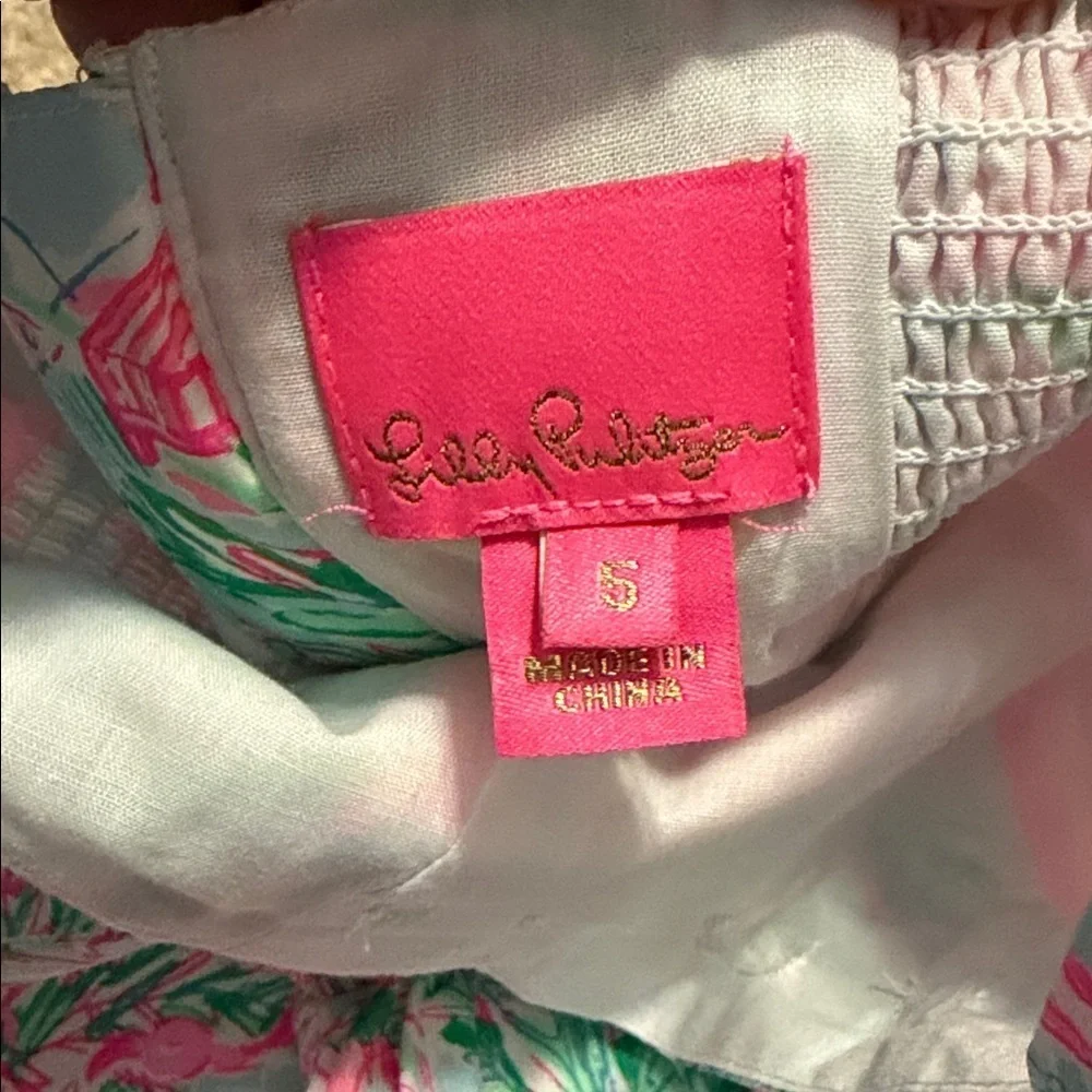Lilly Pulitzer Bellamy Print MIDI dress size 5